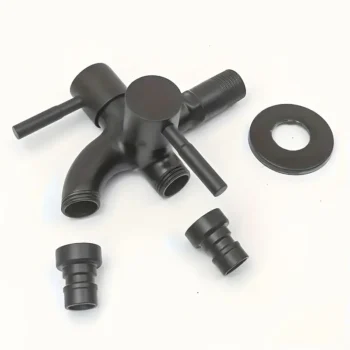 Stainless Steel Dual-Function Washing Machine Faucet